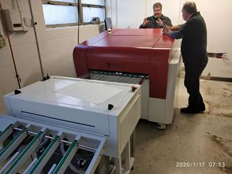Hangzhou Ecoographix Digital Technology Co., Ltd. ligne de production en usine
