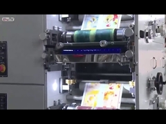 Machine d'impression d'étiquettes UV Flexo 310 mm avec station de découpe sous pression