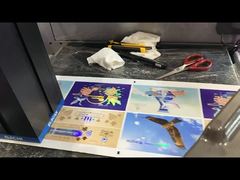 Machine à étiqueter et à vernir en rouleau à rouleau Imprimante numérique d'amélioration d'étiquette