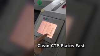 Processeur de lavage de plaques CTP pour impression flexo