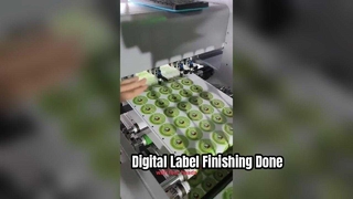 Machine de découpe d'impression d'étiquettes numériques