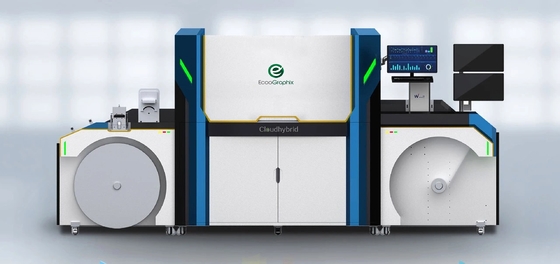 petit pain de 60m/Min 330mm pour rouler la machine d'impression UV de jet d'encre de label de Digital