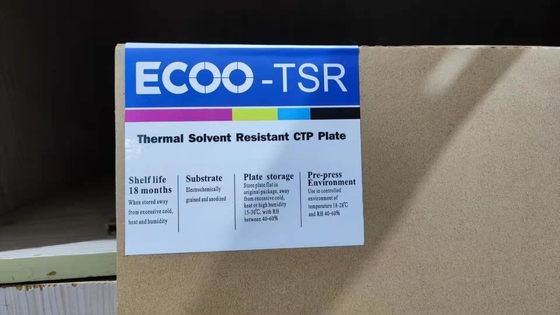 Capable d'encre UV de double couche de sensibilité élevée de plat de CTP thermique positif