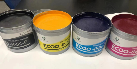 Encre d'imprimerie UV favorable à l'environnement de l'encre 1Kg/Tin 11000rph d'impression offset