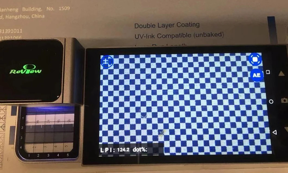 ECOO 720P HD Densimètre EcooGraphix pour détecter les points de vérification de la plaque CTP