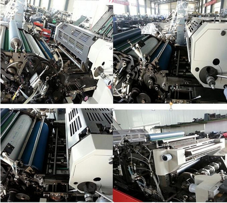 Feuille à grande vitesse automatique de quatre couleurs Fed Printing Machine 13000shipping et manipulation avec UV