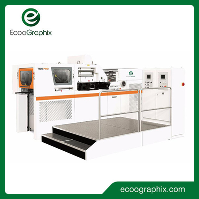 Type aluminium de plateau emboutissant la machine de découpage avec la lame en acier