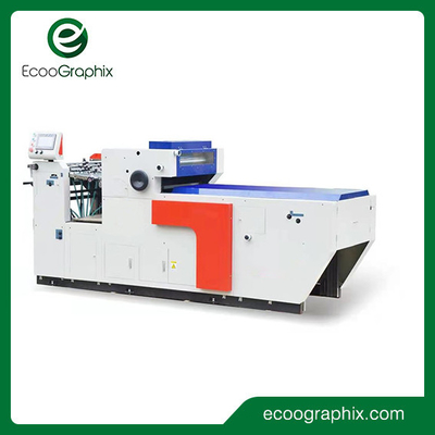 Machine automatique à vernis UV à grande vitesse pour l'impression et l'emballage Ecoo CF-620A