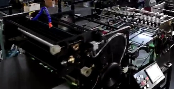 EcooGraphicx machine à vernis UV à grande vitesse pour livres affiches et autocollants