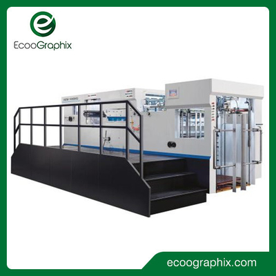 Machine de découpage à plat automatique d'Ecoograhpix avec le dépouillement de rebut