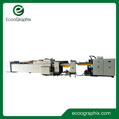 Machine de revêtement UV globale de vernis de glaçage de papier 25 - 80m/Min
