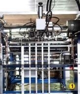 Machine de revêtement UV globale de vernis de glaçage de papier 25 - 80m/Min