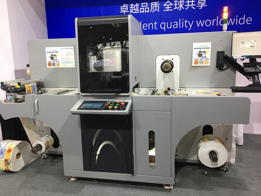 Aluminium de Digital emboutissant et vernissant la machine 6m/Min - 30m/Min d'amélioration de label