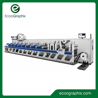Imprimante modulaire entièrement servocommandée à grande vitesse de Flexo de 8 couleurs avec l'écran tactile mobile