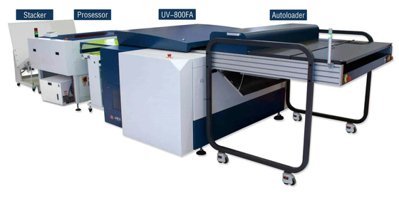 ordinateur automatique de machine de fabrication de plat du format 8up pour plaquer la PCT thermique