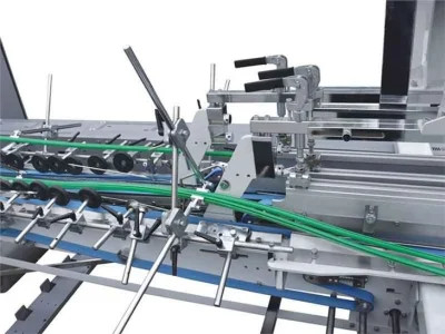Machine automatique à grande vitesse de Gluer de dossier de carton d'Ecoographix pour l'emballage