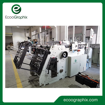 Machine de papier se pliante automatique de fabrication de cartons d'Ecoographix pour la nourriture