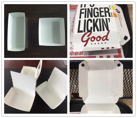 Machine de papier se pliante automatique de fabrication de cartons d'Ecoographix pour la nourriture