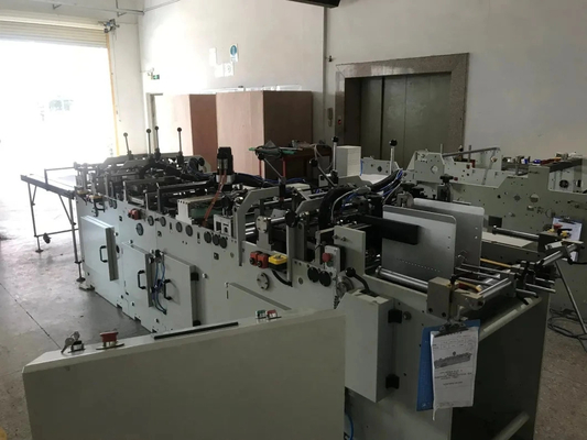 Machine de papier se pliante automatique de fabrication de cartons d'Ecoographix pour la nourriture