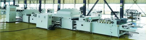 Machine de glaçage de polissage de vernis UV automatique pour le carton