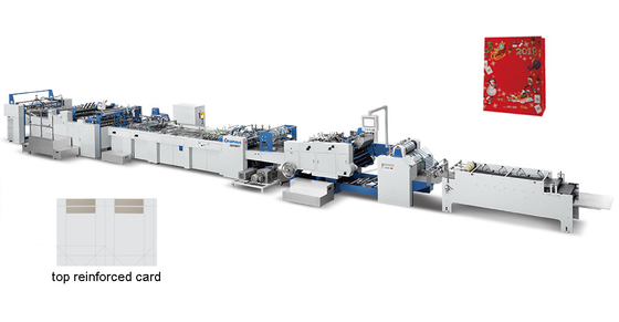 sac de papier inférieur de la place 300gsm faisant la machine avec la carte renforcée