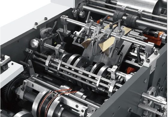 180-350gm feuille carré fond de sac de papier de magasinage machine de formage avec trous de poignée