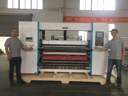 Machine automatique de fente et de rebobinage pour l'autocollant auto-adhésif de film