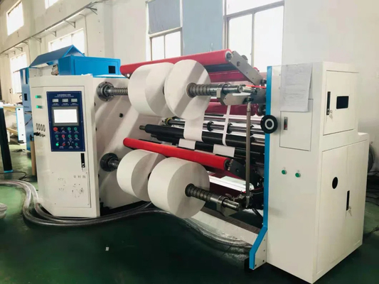 Machine automatique de fente et de rebobinage pour l'autocollant auto-adhésif de film