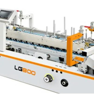 Machine de collage automatique de pliage de carton Ecoographix pour l'emballage