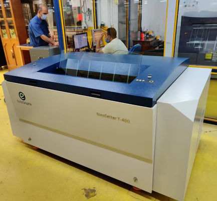 Machine de fabrication de plaques CTP thermiques à chargement de plaques semi-automatique avec tambour externe 2400 dpi