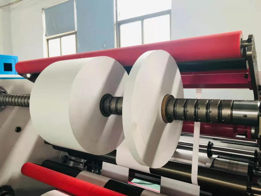Découpeuse auto-adhésive automatique Rewinder de label pour l'autocollant de film