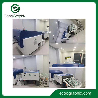 Machine CTP automatique ECOO UV-400Q avec système d'imagerie à 48 canaux, débit de 30 plaques/heure et format de plaque maximal de 800 mm x 660 mm