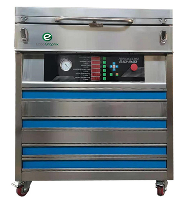Ecoographix Flexo CTP machine à laver avec lampe UV