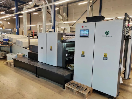 44 kW 1060 mm Format Spot UV Laqueuse à haute vitesse avec Anilox