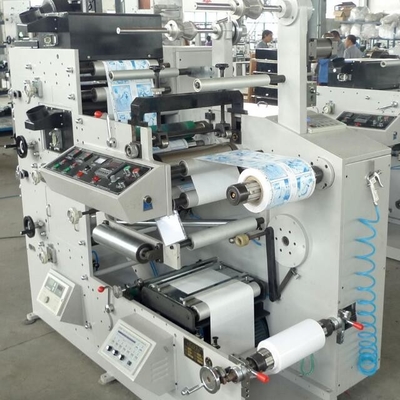 Moteurs servo indépendants de l'imprimante 23 automatiques de label de Flexo de rouleau