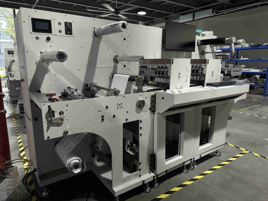 Machine de découpe d'étiquettes automatique et numérique à moteur à plein servo largeur 40 - 350 mm