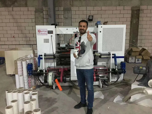 Ecoographix machine automatique de découpe et de remontage pour papier thermique