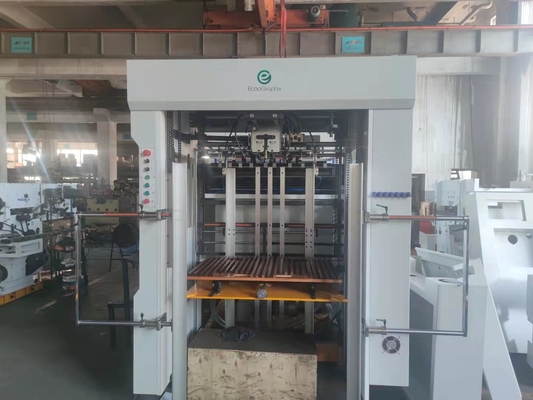 Machine à découper à la matrice à plat entièrement automatique avec élimination des déchets