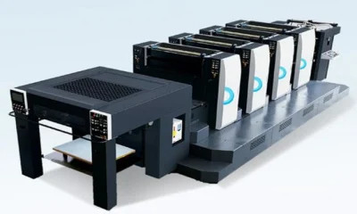 730X528mm Ecoo Four Color Offset Printing Machine avec CC LINK