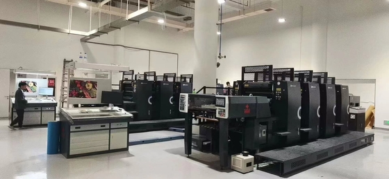 730X528mm Ecoo Four Color Offset Printing Machine avec CC LINK