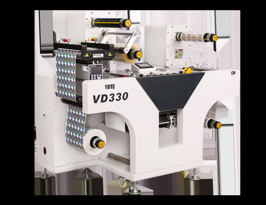 Machine d'impression d'étiquettes à grande vitesse et de précision avec technologie de servo-moteur complet