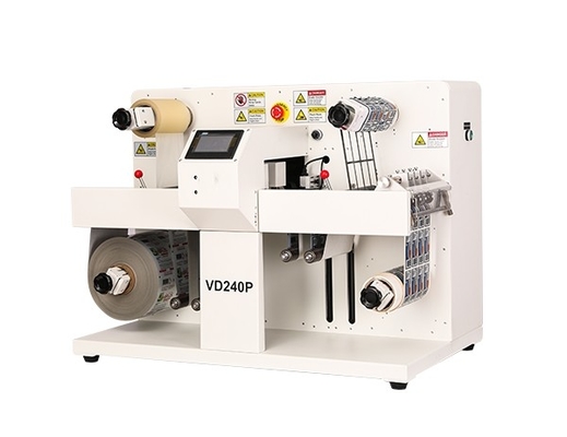 Machine d'impression d'étiquettes haute vitesse et de précision avec technologie de moteur à plein servo