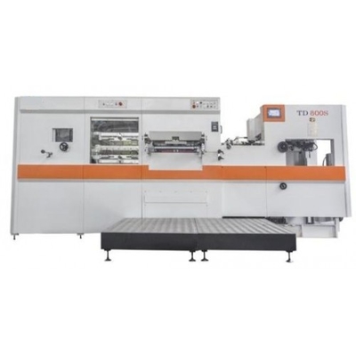Équipement de prépresse automatique machine à découper à la matrice à lit plat avec décapage