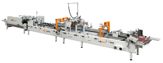 Machine de fabrication de boîtes en carton avec contrôle servo pour une précision accrue