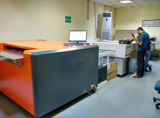 1600MX 128 canaux UV CTP machine à imprimer les plaques