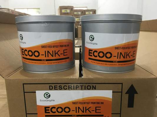 L'encre UV curable à base de solvant Impression d'emballages imprimés à la feuille