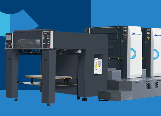 37kw de puissance du moteur 4 couleur Offset machine d'impression avec Max.feeder Hauteur de pile 1180mm