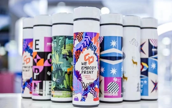 Imprimante à jet d'encre UV automatique pour étiquettes numériques en couleur