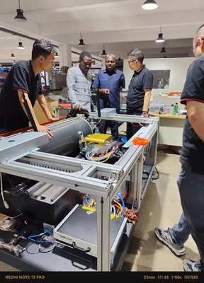 Machine à imprimer manuellement à l'aide d'un écran de 256 CH