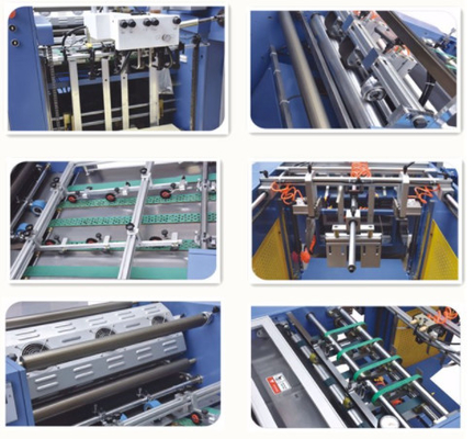 Machine automatique de revêtement et de vitrage de laque UV pour carton